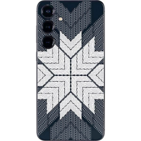 NYC Symmetric Flower Galaxy S25 Skin
